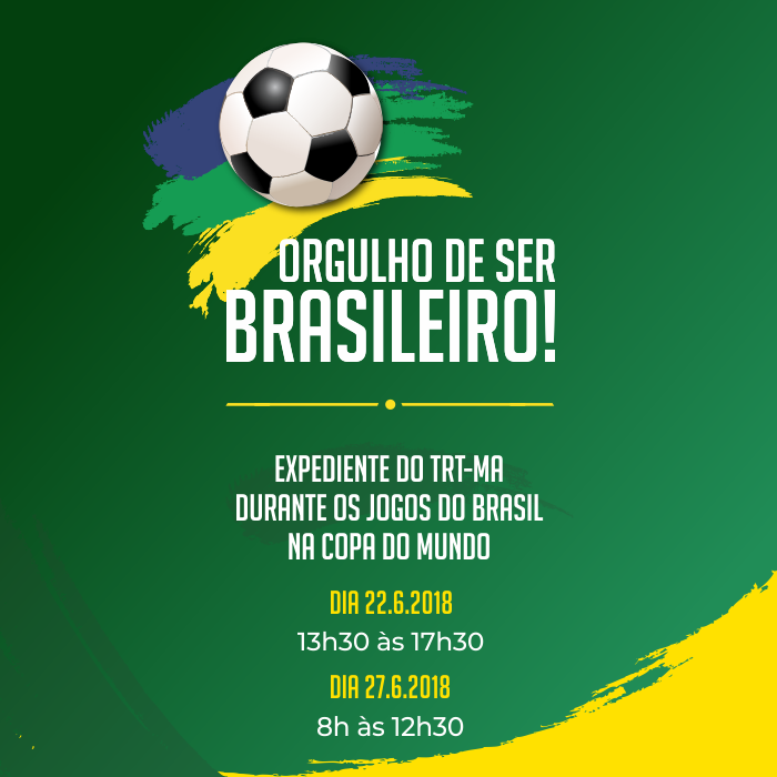 Copa do Mundo: Confira o expediente dos tribunais nos jogos do Brasil