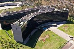 Foto aérea do prédio sede do TST