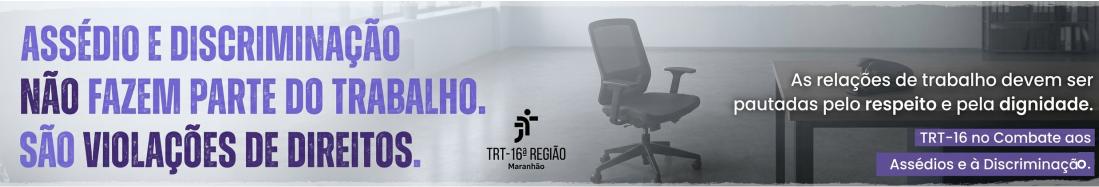 Arte com foto de escritório em preto&amp;branco e texto roxo.