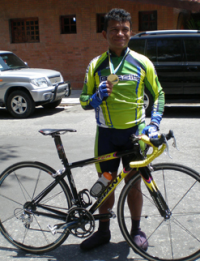 Marconi Freire, tetracampeão em ciclismo nas Olimpíadas de 2008