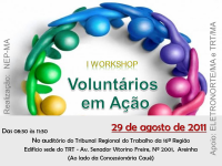 “Voluntários em Ação” é tema de workshop nesta segunda-feira (29)