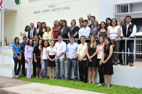 Magistrados, servidores e convidados, durante inauguração do Fórum Trabalhista  de Imperatriz