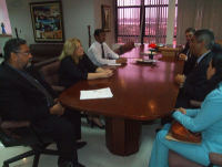 Presidente do TRT recebe superintendente do BB no Maranhão