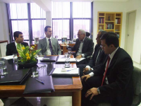 Novos juízes do trabalho substitutos participam de encontro com o corregedor do TRT-MA