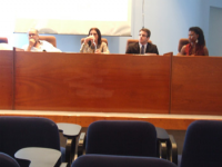 Stael Araújo coordenou o debate sobre o documentário