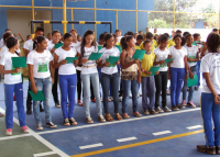 Alunos da UEB Gomes de Sousa fazem culminância do Projeto TRT na Escola