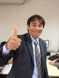 Advogado Marco Antônio Alves satisfeito com o novo sistema.