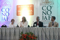 Ministra Kátia Arruda fez conferência no 8º CONOJAF