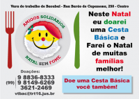 VT de Bacabal inicia Campanha Natal Solidário