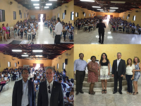 TRT na Escola: juiz titular da VT de Pedreiras visita  Centro de Ensino Oscar Galvão