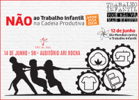 Evento do TRT-MA visa a sensibilizar toda a populção para o combate ao trabalho infantil.