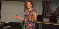 professora doutora Ana Lúcia Alexandre de Oliveira proferiu a palestra