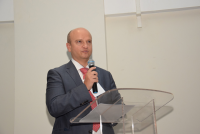 O professor Paulo Henrique dos Santos Lucon ministrou a palestra “A Segurança Jurídica no Novo Código de Processo Civil”