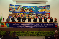 Mesa de abertura do Congresso Ibero-americano de Direitos Fundamentais