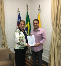 Presidente do TRT-MA entregou ofício com as solicitações ao prefeito Edvaldo Holanda Júnior