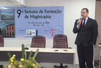 Juiz Flávio ministrou o último curso da 9ª SFM sobre questões polêmicas da reforma trabalhista