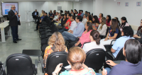 Professor Cidinho Marques falou sobre a arte da conversação para magistrados e servidores