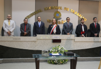 Autoridades prestigiam solenidade comemorativa do jubileu de pérola do TRT-MA
