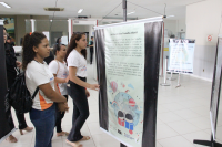 Estudantes do SENAC visitaram a exposição