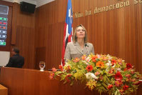 Num emocionante discurso, a ministra Kátia Arruda declamou Gonçalves Dias para falar do seu amor pelo Maranhão