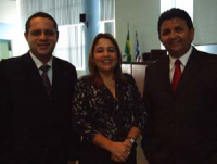 Des James Magno Araújo Farias, Patrícia Santiago e José Vieira Neto