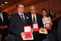 Desembargadores Gerson de Oliveira, Alcebíades Dantas e Marcia Andrea também foram homenageados