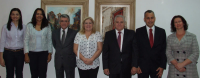 Presidente do TRT-MA recebe visita institucional de gerentes do Bradesco
