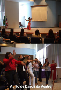 Programação do Dia Internacional da Mulher finaliza com aula de dança do ventre
