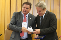 Des. Gerson de Oliveira e o ministro Antônio José de Barros Levenhagen