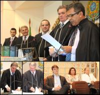 Tomam posse os novos diretor e vice da Escola Judicial do TRT-MA