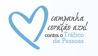 Logomarca da Campanha Coração Azul