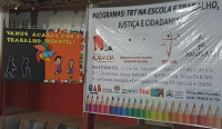 Banner do programa TRT na Escola/TJC