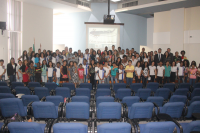 Alunos e professores de dez escolas da rede pública da capital e de São José de Ribamar estiveram presentes no evento.
