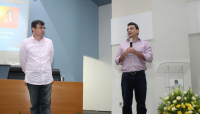 Professores Carlos Ronchi e Nehemias Bandeira ministraram palestras no evento