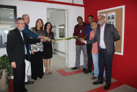 Inauguração das novas instalações do Setor Gráfico em 22 de agosto