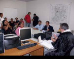 Juiz Manoel Lopes Veloso  faz audiência da VT Itinerante em São Domingos do Maranhão