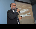 Durante as apresentações, Luiz Pires interagiu com o público