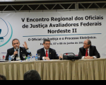 Juiz Paulo Mont'Alverne profere palestra em evento de Oficiais de Justiça Avaliadores Federais