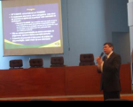 Secretário de Controle Externo do Tribunal de Contas da União no Maranhão, Carlos Wellington Leite de Almeida, explica sobre pregão eletrônico