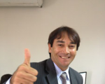 Advogado Marco Antônio Alves satisfeito com o novo sistema.