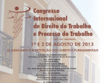 TRT-MA abre inscrições para o VIII Congresso Internacional de Direito do Trabalho e Processo do Trabalho