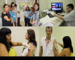 Semana de Saúde: Servidores recebem doses de vacinas e orientações sobre higienização bucal