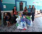 TRT entrega parte das doações da Campanha Natal Solidário 2013 ao Asilo de Mendicidade de São Luís
