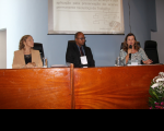 Debates reuniram a juíza Maria Cristina Diniz Caixeta, arquivista Leonardo Neves Moreira e a chefe do Arquivo Geral do TRT PI, Justina Gonçalves
