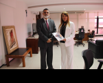 Ministro Lelio Bentes entrega relatório da Corregedoria-Geral da JT à presidenta Solange