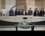 Autoridades prestigiam solenidade comemorativa do jubileu de pérola do TRT-MA