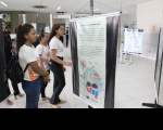 Estudantes do SENAC visitaram a exposição