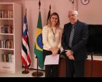 Presidente Américo Bedê empossou a nova secretária executiva da EJUD16