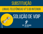 Imagem referente à notícia sobre a troca de telefones das Varas do Trabalho no interior do Maranhão