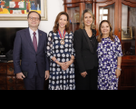 Foto mostra a presidente do TRT16, desa. Márcia Andrea Farias ao lado das ministras do TST Morgana de Almeida Richa e Liana Chaib e do ministro do STJ Joel Ilan Paciornik.